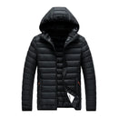 Jaqueta Puffer Masculina Com Capuz Removível Luxy