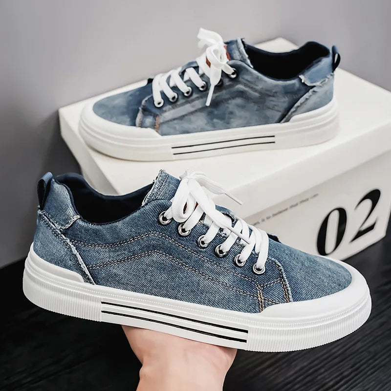 Tênis Masculino Casual em Jeans Legacy