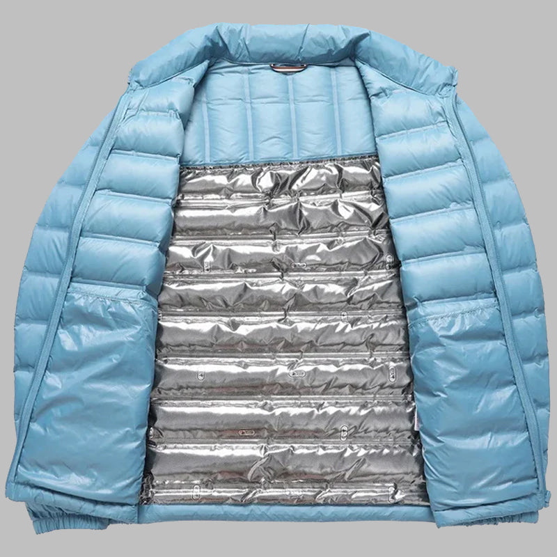 Jaqueta Masculina Puffer Gola Alta Montelli