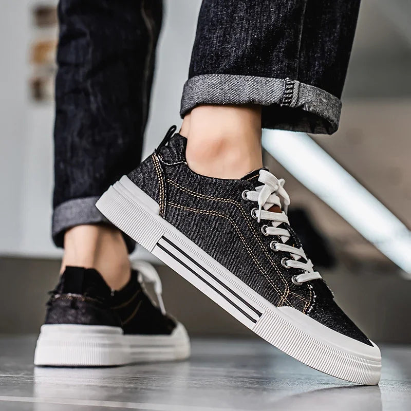 Tênis Masculino Casual em Jeans Legacy
