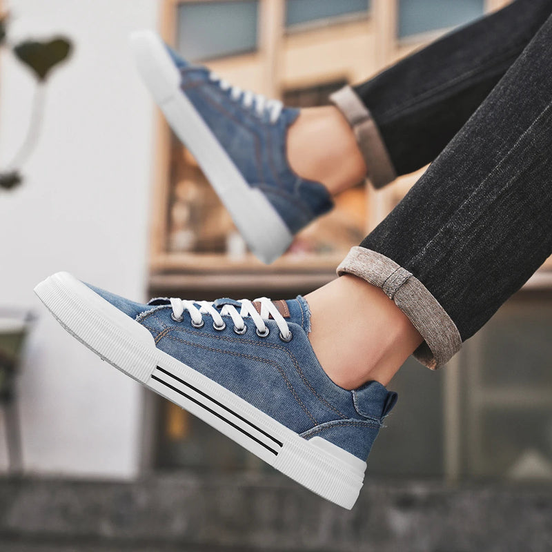 Tênis Masculino Casual em Jeans Legacy