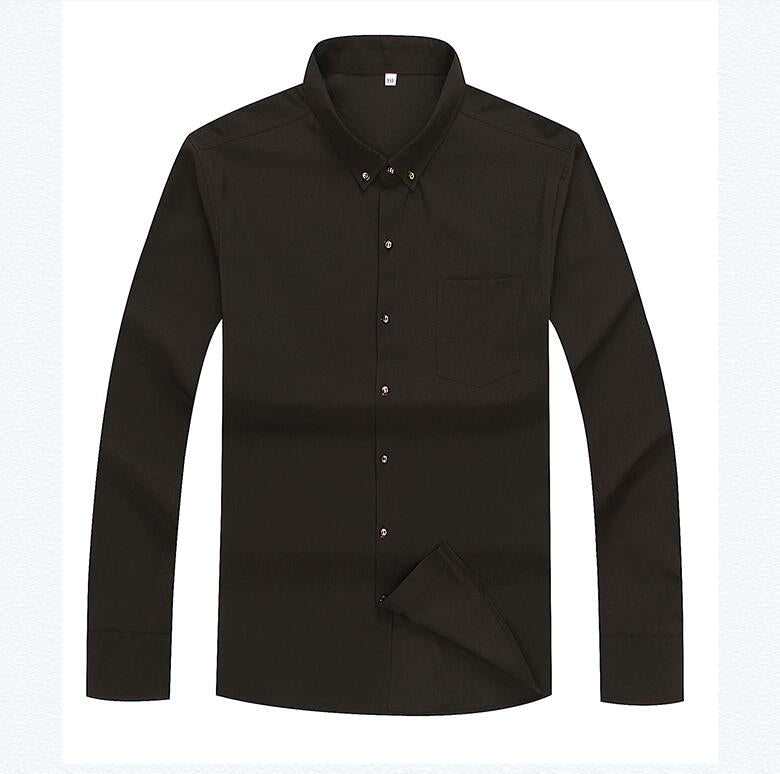 Camisa Social Manga Longa Masculina Plus Size American