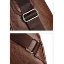 Bolsa Transversal Masculina em Couro Buble