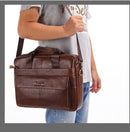 Bolsa Masculina de Couro Genuíno VT Collection