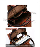 Bolsa Transversal Masculina em Couro Italiano