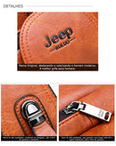 Bolsa Transversal Masculina em Couro Italiano