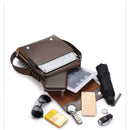 Bolsa de Couro Masculina Elegante Kangoo