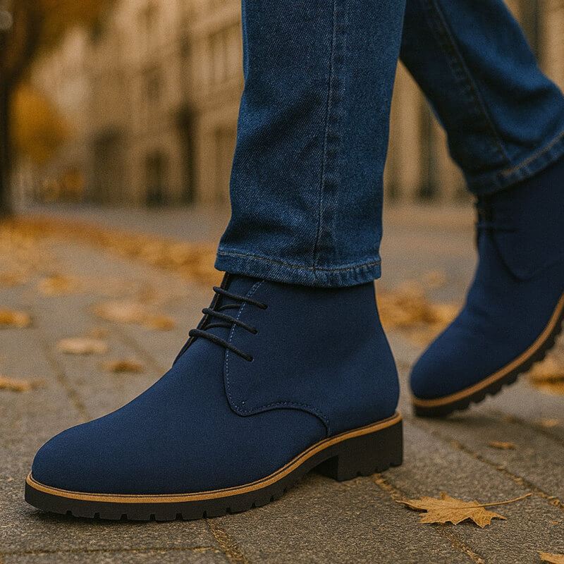 Bota Masculina em Camurça Europeia