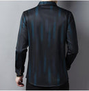 Camisa Social Masculina de Seda Bally