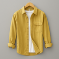 Camisa Masculina Casual Clássica Oxford