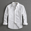 Camisa Masculina Casual Clássica Oxford