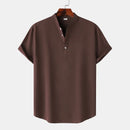 Camisa Masculina Gola Padre Manga Curta Pulser