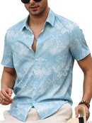Camisa Masculina Lewis Azul