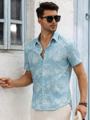 Camisa Masculina Lewis Azul