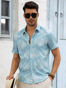 Camisa Masculina Lewis Azul