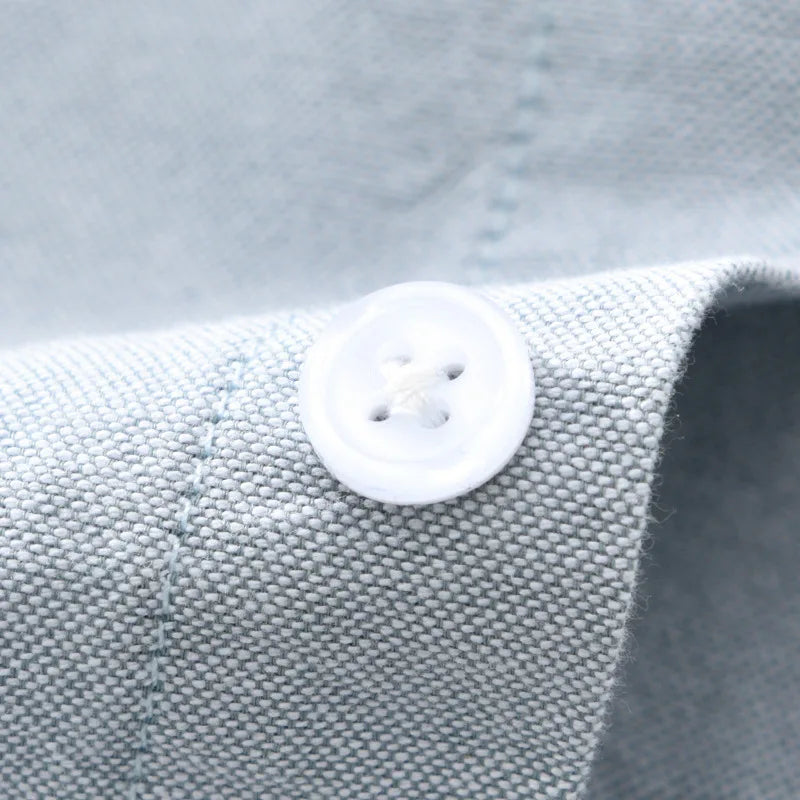 Camisa Masculina Manga Comprida em Algodão Premium Divello