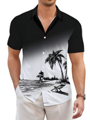 Camisa Masculina Praia Tropical