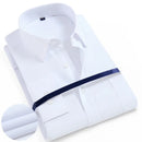 Camisa Masculina de Manga Comprida Clássica Elevis Plus Size