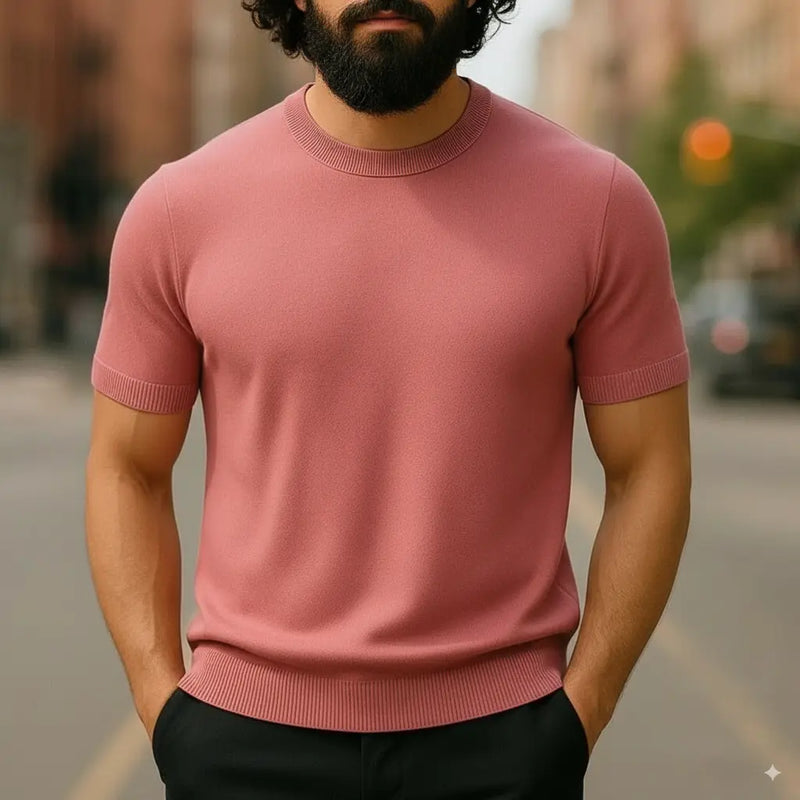 Camisa Masculina em Cashmere Bitty