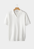 Camisa Polo Canelada Gola V Dallas