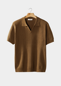 Camisa Polo Canelada Gola V Dallas