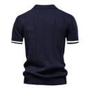 Camisa Polo Masculina Com Zíper Melly