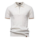Camisa Polo Masculina Com Zíper Melly