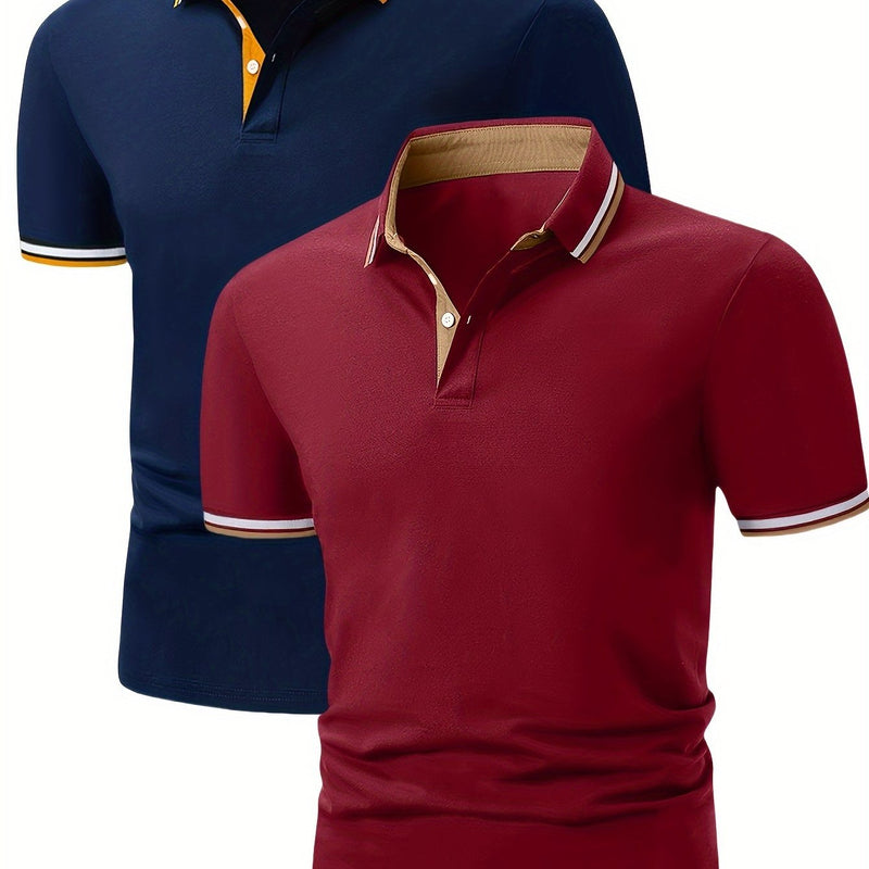 Camisa Polo Masculina Florence - Kit 2 Peças