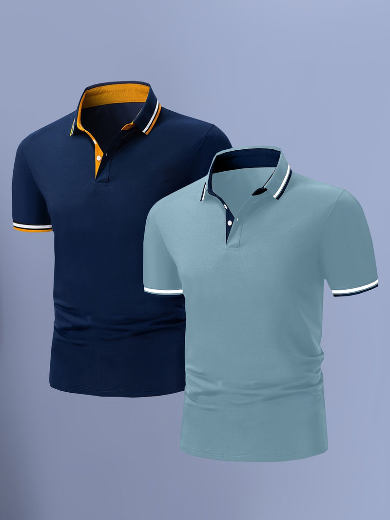 Camisa Polo Masculina Florence - Kit 2 Peças