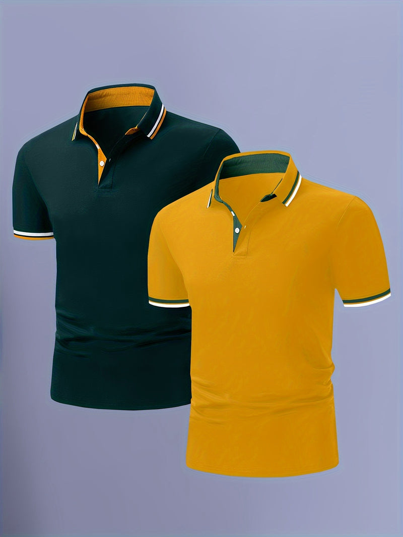 Camisa Polo Masculina Florence - Kit 2 Peças