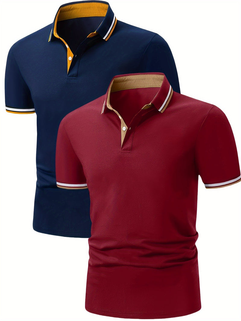 Camisa Polo Masculina Florence - Kit 2 Peças