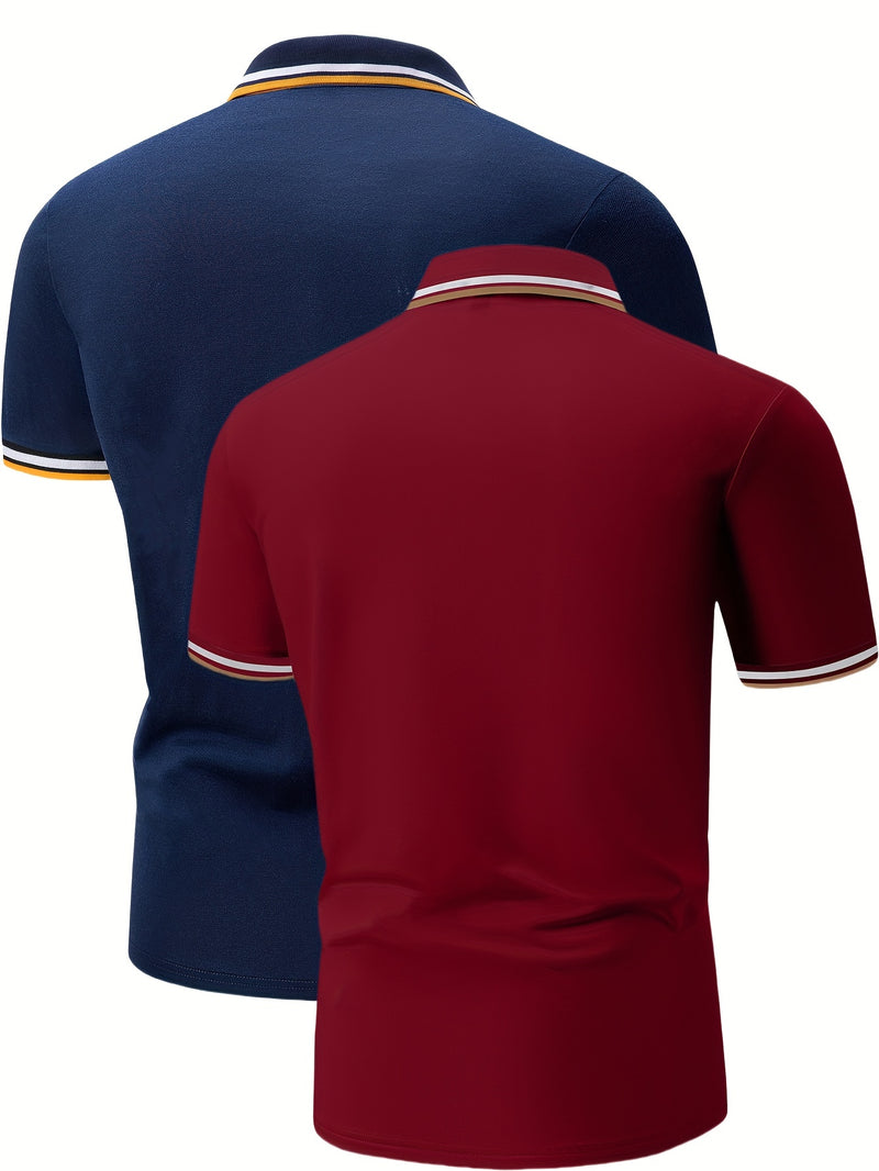 Camisa Polo Masculina Florence - Kit 2 Peças