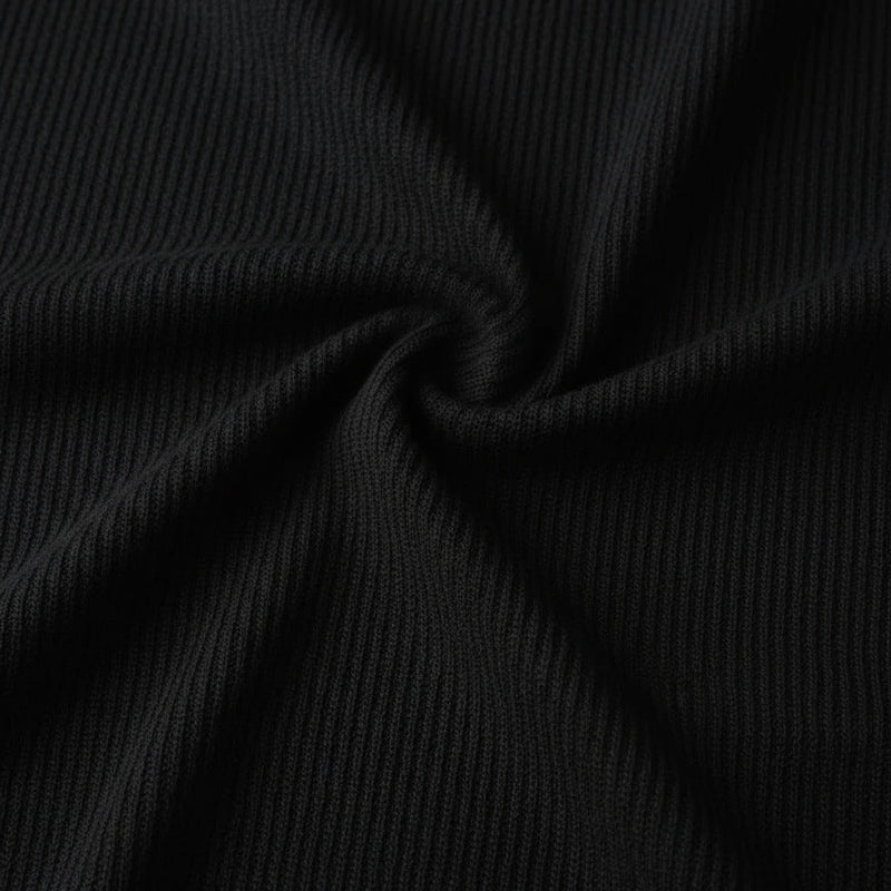 Camisa Polo Masculina Malha Francesa Preto