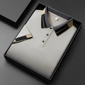 Camisa Polo Masculina de Luxo Respirável Minelly