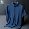 Camisa Polo Masculina em Seda Européia