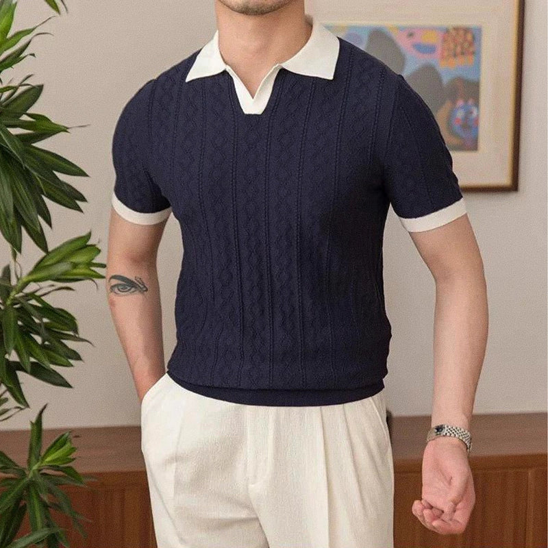 Camisa Polo Tricot Masculina Paris