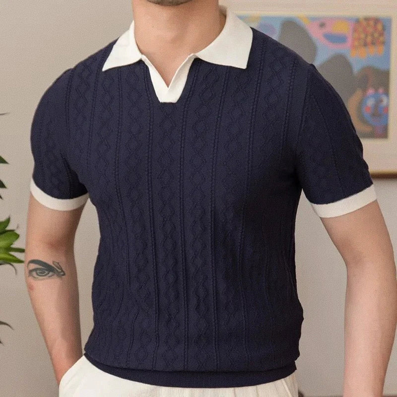 Camisa Polo Tricot Masculina Paris