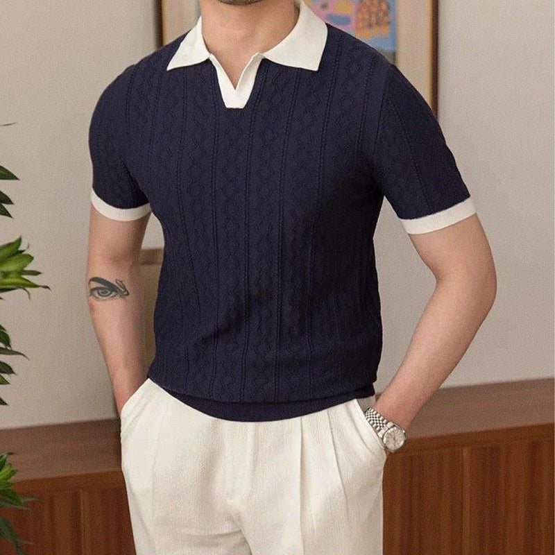 Camisa Polo Tricot Masculina Paris