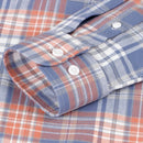 Camisa Social Masculina Algodão Flanela Xadrez