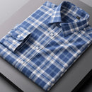 Camisa Social Masculina Algodão Flanela Xadrez