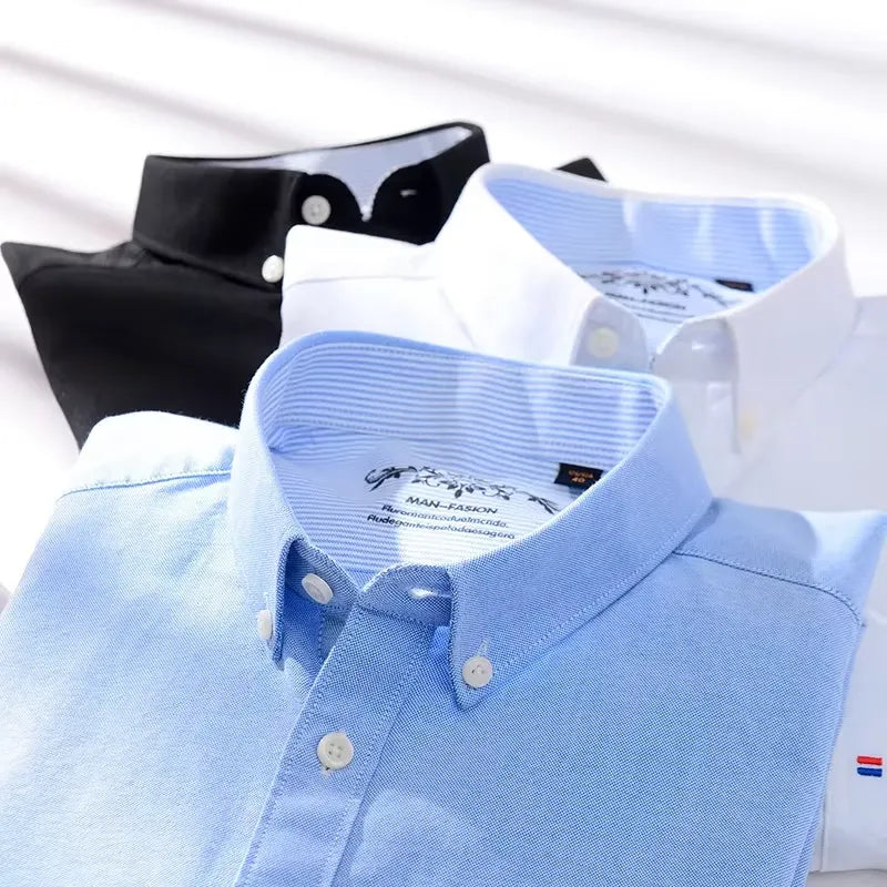 Camisa Social Masculina Diluxo Oxford