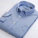 Camisa Masculina Social Manga Longa Oxford