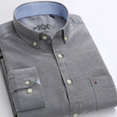 Camisa Masculina Social Manga Longa Oxford