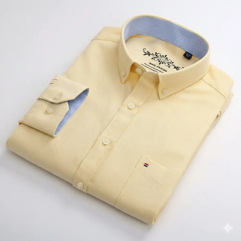 Camisa Social Masculina Diluxo Oxford