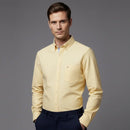 Camisa Masculina Social Manga Longa Oxford