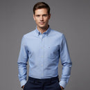 Camisa Masculina Social Manga Longa Oxford