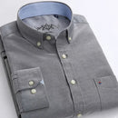 Camisa Masculina Social Manga Longa Oxford