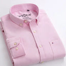 Camisa Masculina Social Manga Longa Oxford