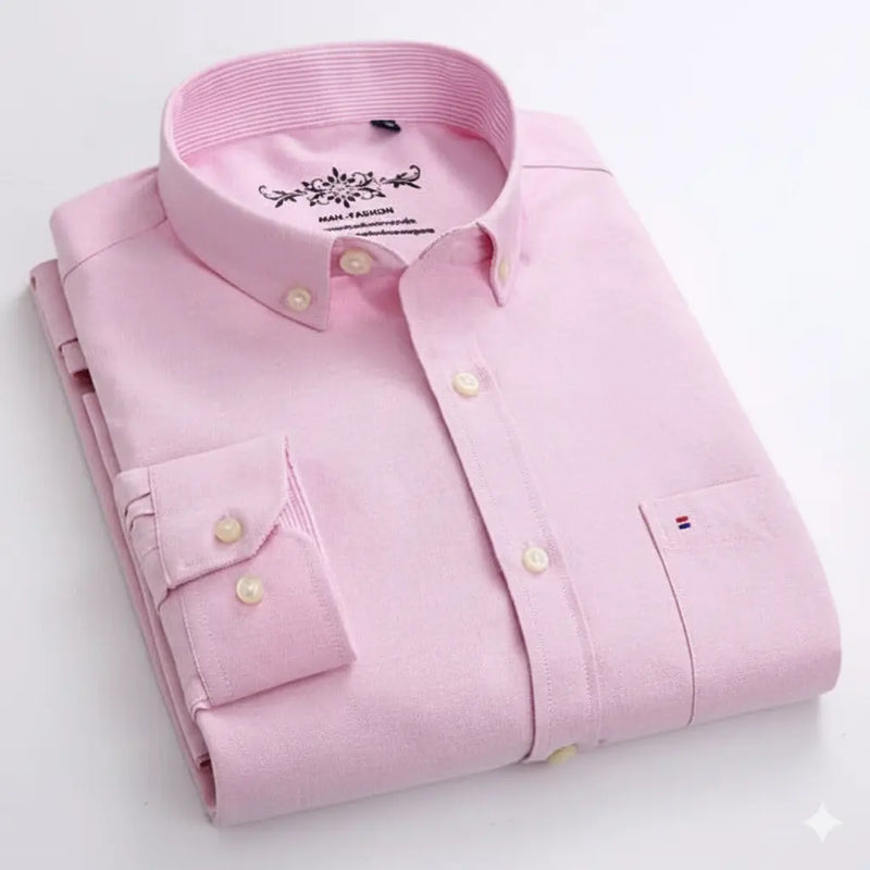 Camisa Social Masculina Diluxo Oxford