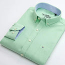 Camisa Masculina Social Manga Longa Oxford